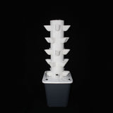 Quadratischer Hydroponic Tower – Frische Ernte auf kleinstem Raum