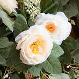 Künstlicher Rosen-Efeu – Handgefertigte Blumenranke für Haus & Garten