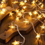 LED-Solar-Lichterkette – Bunte Outdoor-Lichter für Camping, Garten & Weihnachtsdekoration