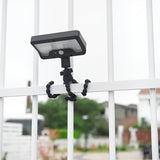 Oktopus Solar-Außenlampe – Clip & Wand, wasserdicht, mit Bewegungssensor
