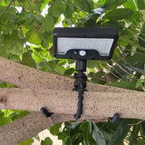 Oktopus Solar-Außenlampe – Clip & Wand, wasserdicht, mit Bewegungssensor