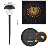 Solar-LED Gartenleuchte – Wasserdicht, für Rasen, Hof & Deko